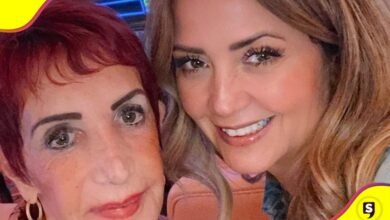Andrea Legarreta muerte de su mamá