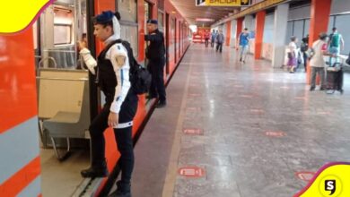 arrojaron chica metro novio
