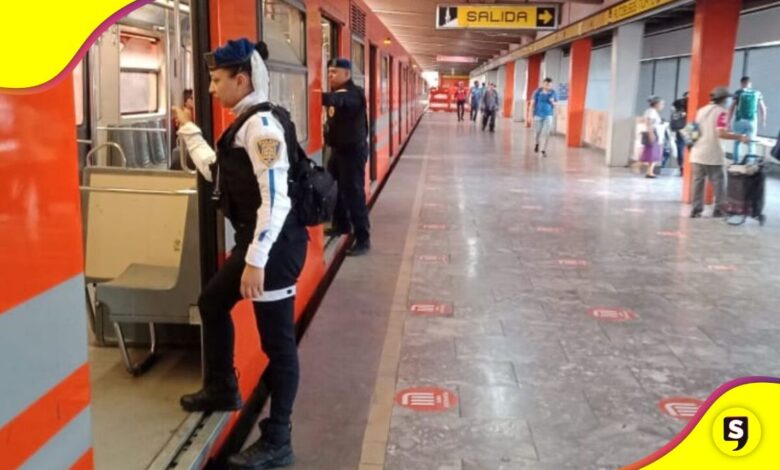 arrojaron chica metro novio