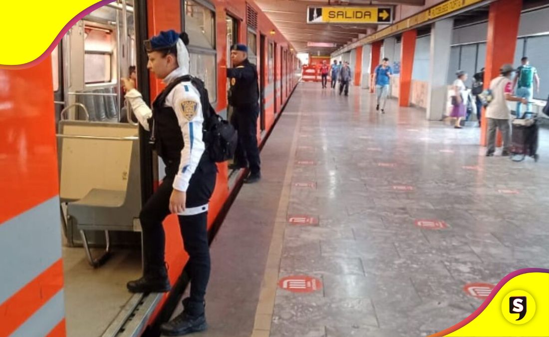 arrojaron chica metro novio