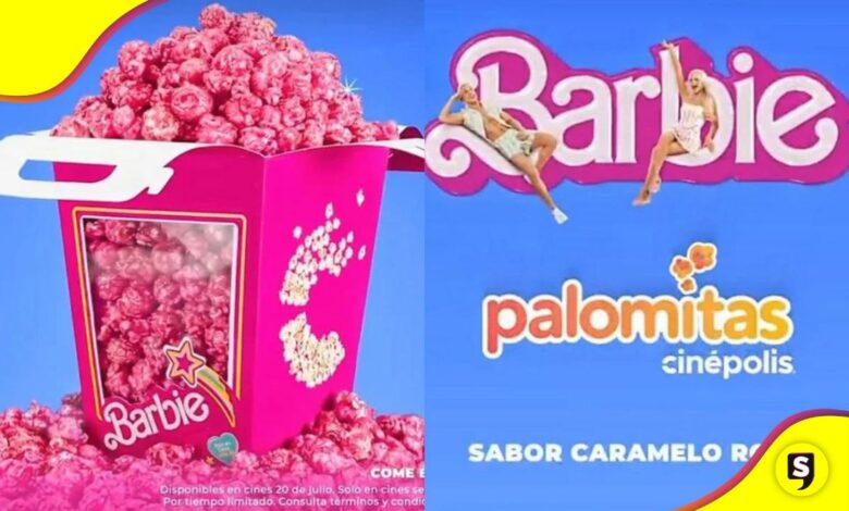 Cinépolis palomitas Barbie