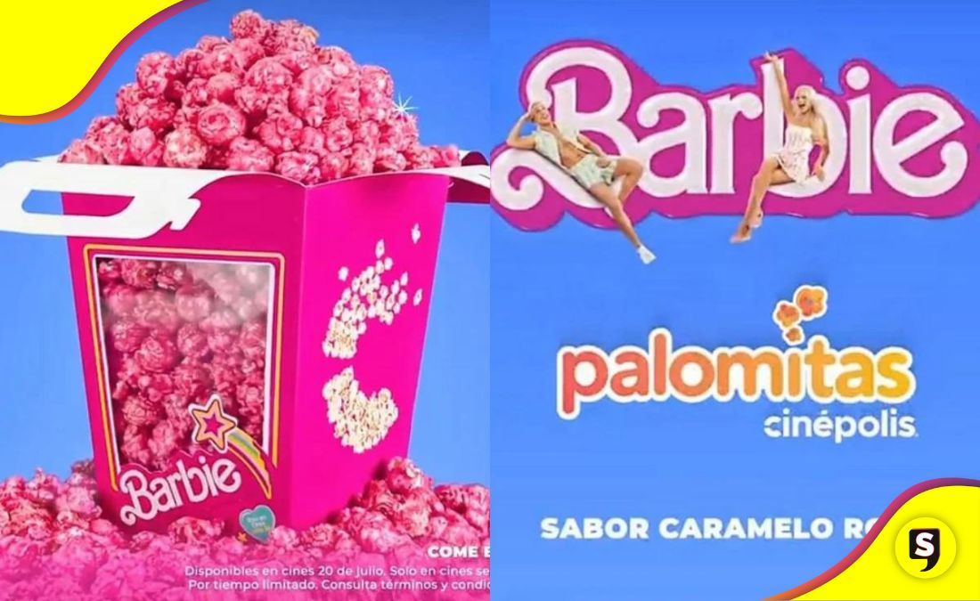 Cinépolis palomitas Barbie
