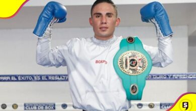 Policía boxeador Juan elegante