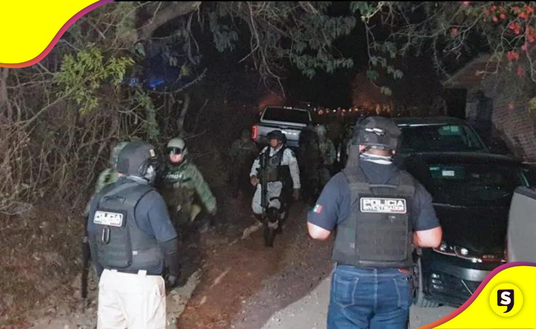 3 policías explosivos Tlajomulco