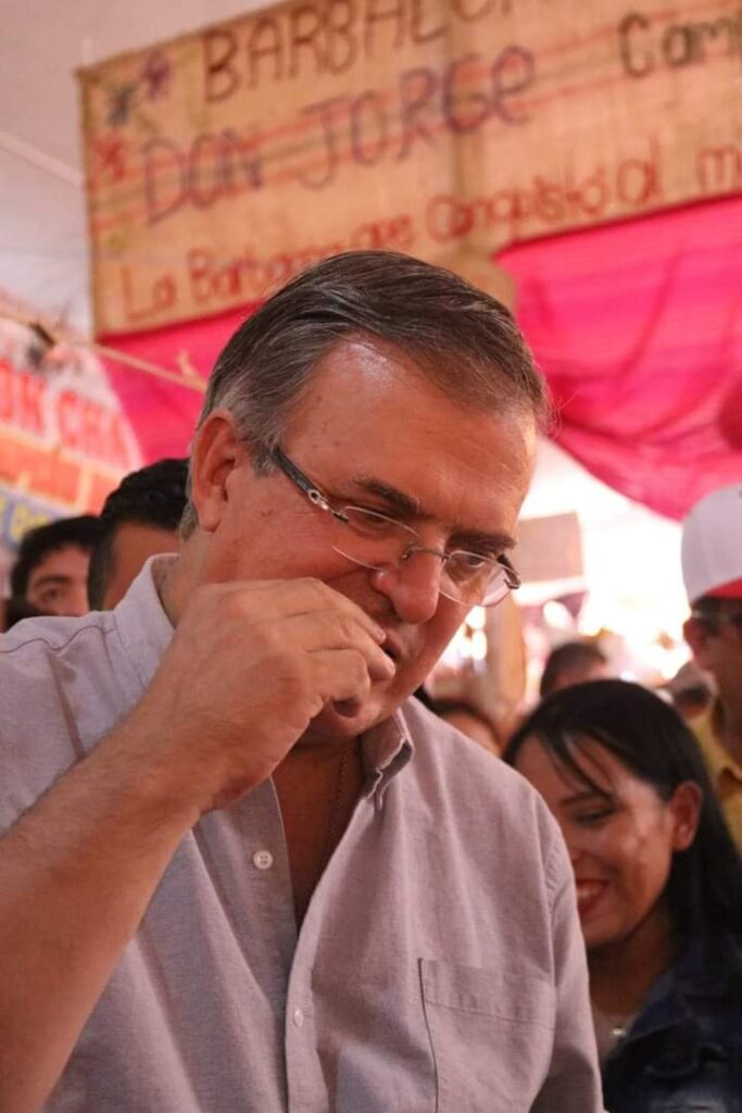 Marcelo Ebrard Actopan barbacoa