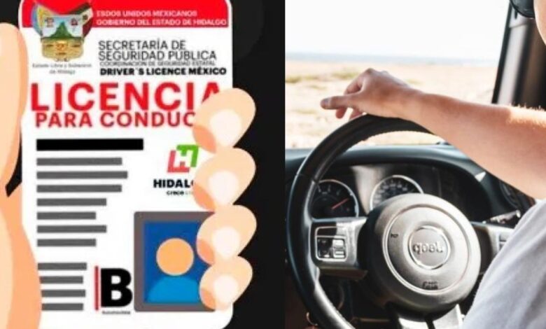 licencia de conducir en Hidalgo