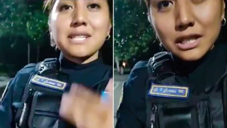 policía ebria cdmx