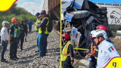 Tren autobús de pasajeros en Querétaro