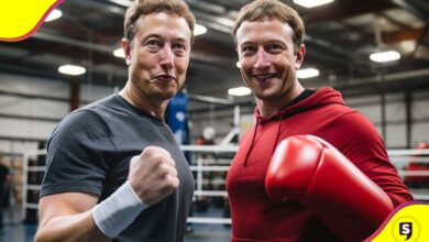 pelea entre Musk y Zuckerberg
