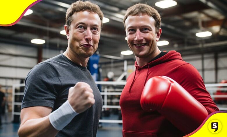 pelea entre Musk y Zuckerberg