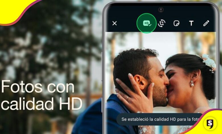 fotos de alta calidad en WhatsApp