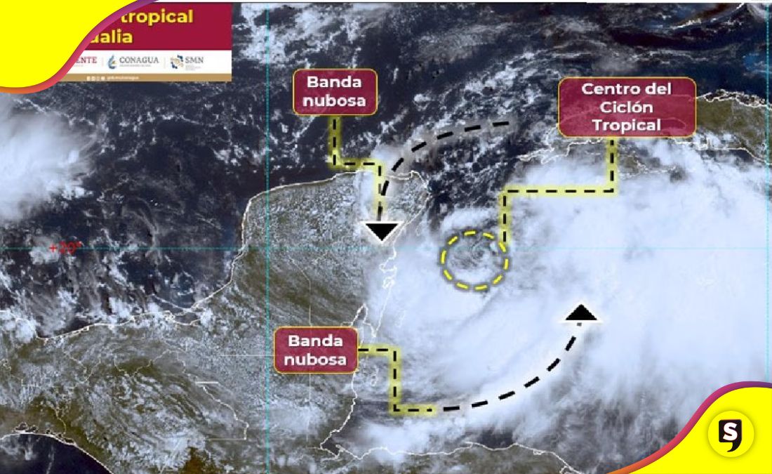 estados tormenta tropical Idalia