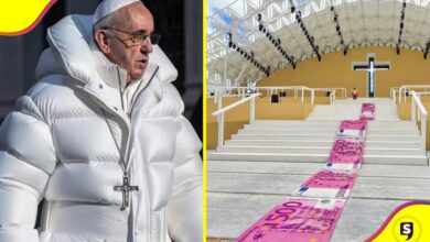 Portugal Papa alfombra billetes