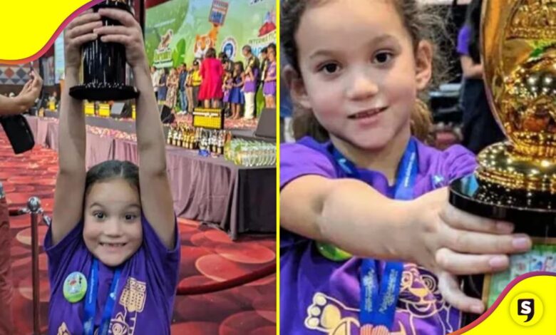 María Paula Campeonato de Cálculo en Malasia