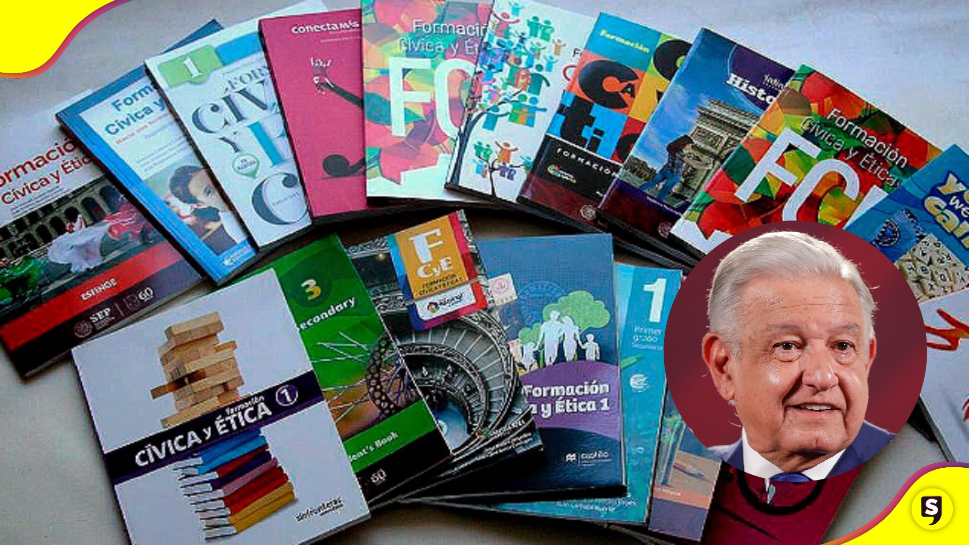 nueva versión de los libros de texto de la SEP