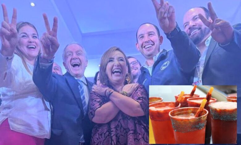 xóchitl gálvez micheladas