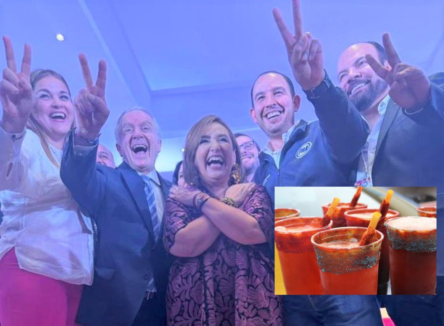 xóchitl gálvez micheladas