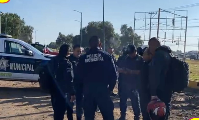 Policías de Tizayuca