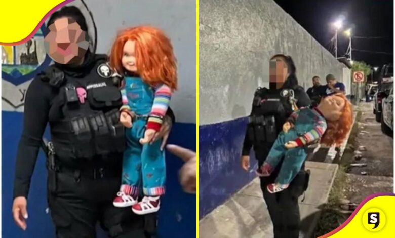 Arrestaron a un muñeco Chucky en Coahuila