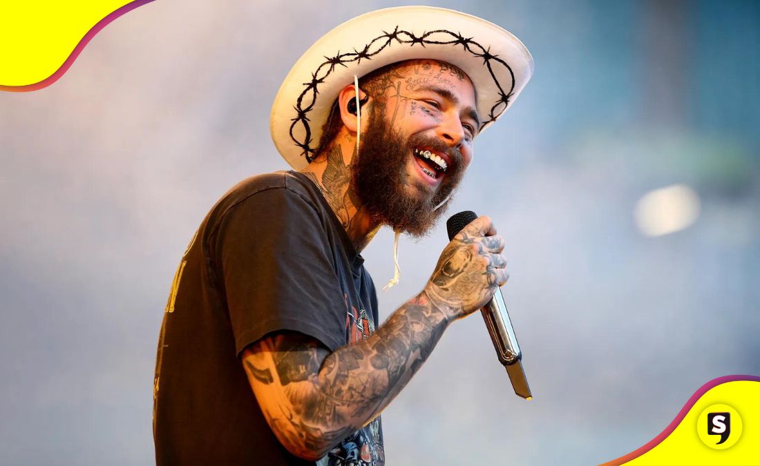 Post Malone tocó con un fan en CDMX