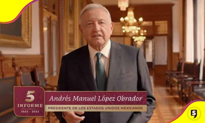 Quinto informe de gobierno de AMLO