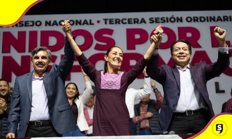 Morena oficializa candidatura de Sheinbaum
