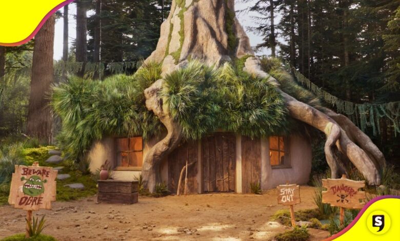 pantano de Shrek Airbnb