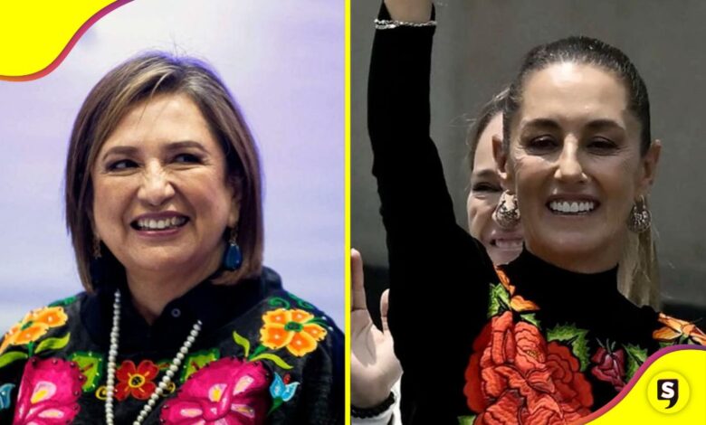 Sheinbaum y Xóchitl Gálvez por la tecnología
