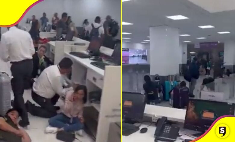 1 herido por disparos en el AICM