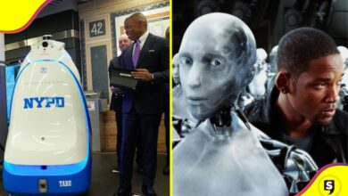 robot del metro de Nueva York