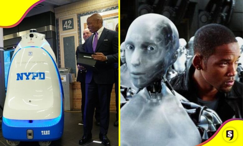 robot del metro de Nueva York