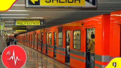 simulacro 2023 en el metro CDMX