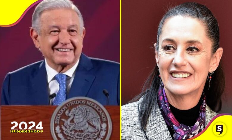 AMLO bastón de mando a Sheinbaum