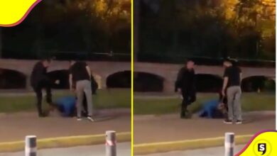Cadeneros golpean a joven en Cholula