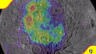 el polo sur de la luna
