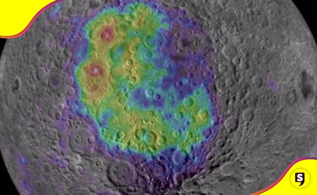 el polo sur de la luna