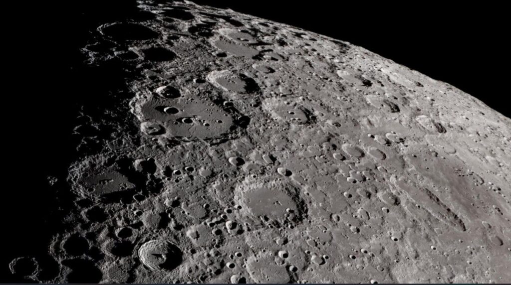 el polo sur de la luna