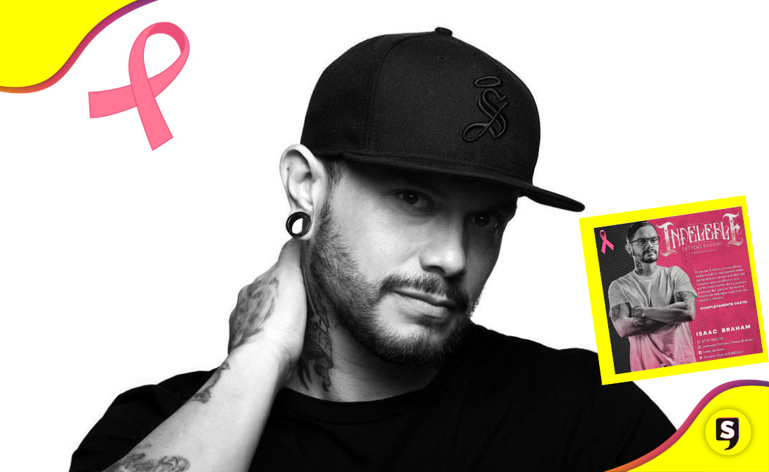 Cambia vidas: Conoce a Isaac Braham, un tatuador mexicano bien fregón.