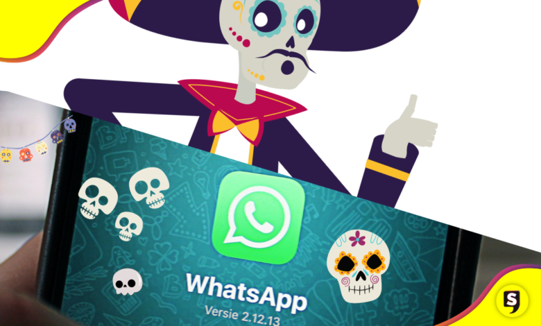 Stickers para tu Whats, una forma divertida de conmemorar el Día de Muertos