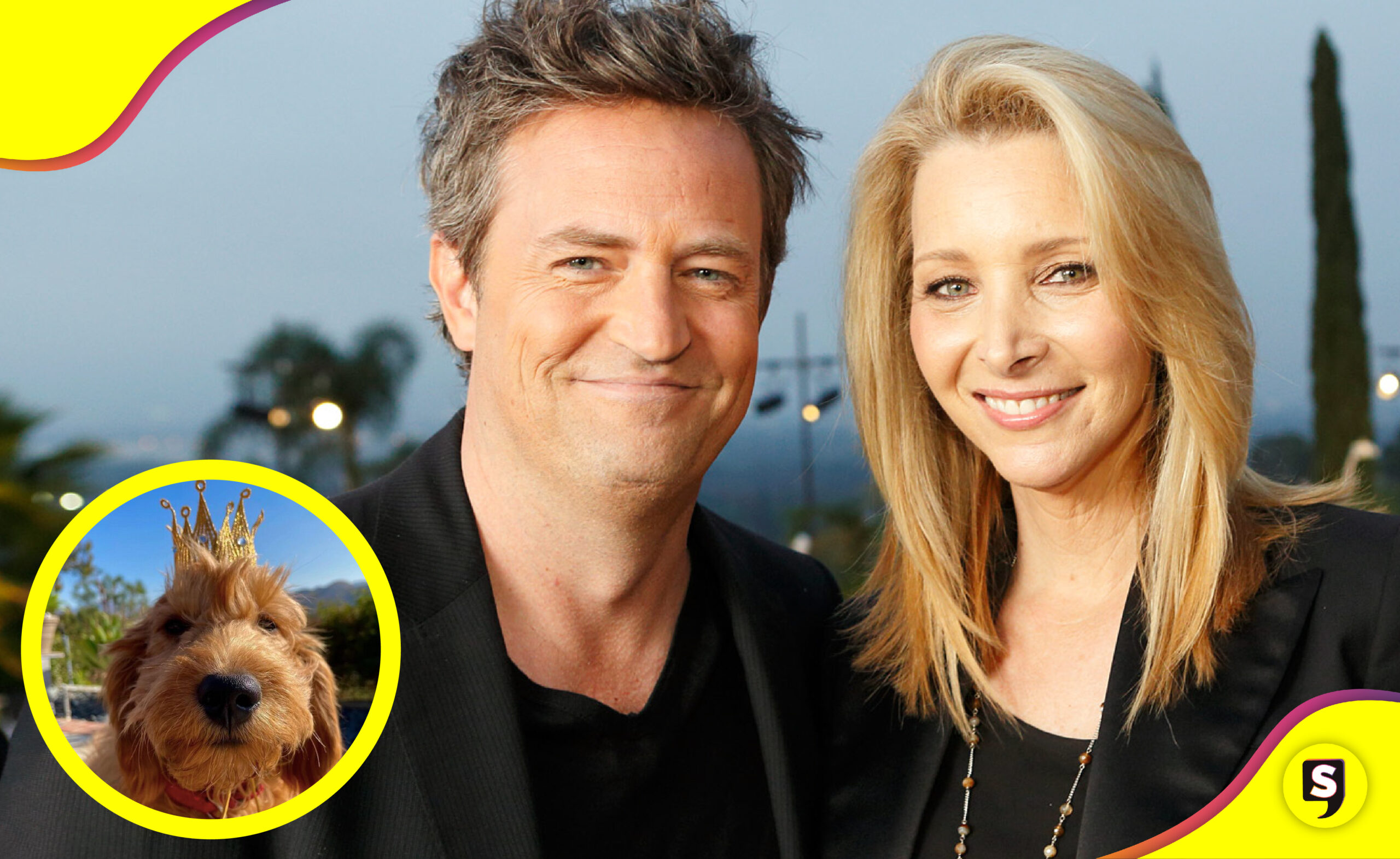 Kudrow perrito de Matthew Perry
