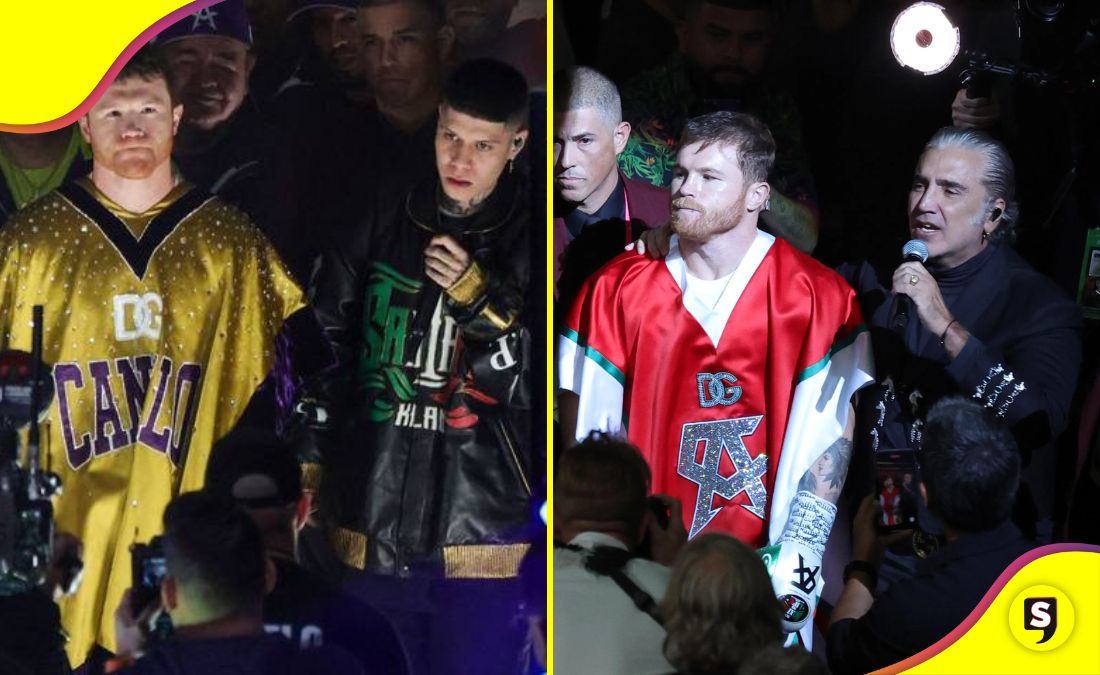 cantantes que han acompañado a Canelo en sus peleas