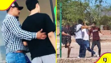 Padre entrega a su hijo por riña