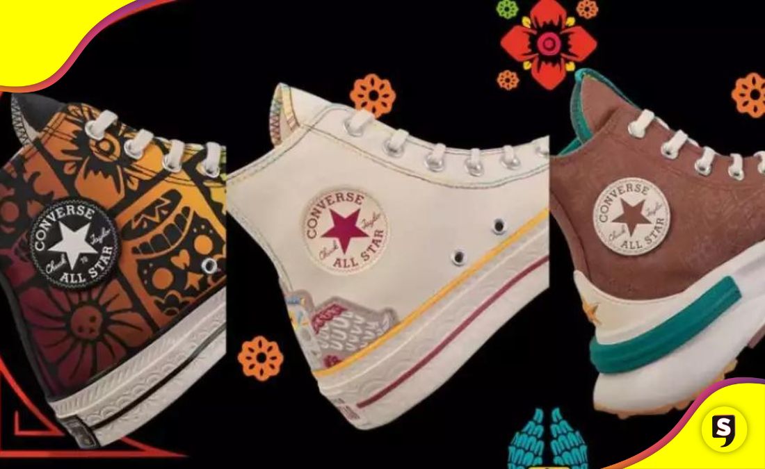 Converse tenis Día de Muertos