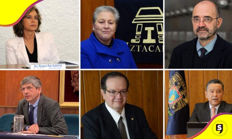 10 finalistas por la rectoría de la UNAM