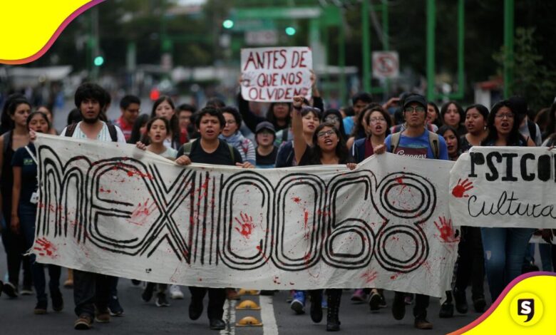 Marcha 2 de octubre 2023 en CDMX