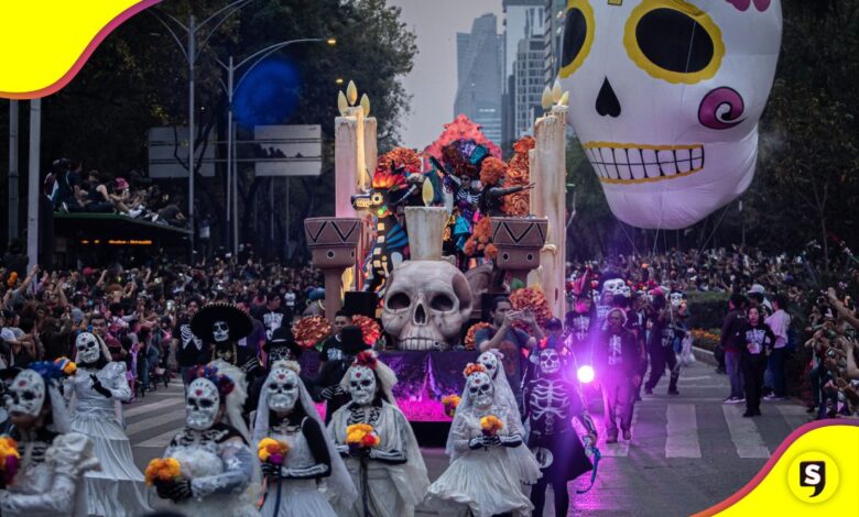 Desfile de Muertos en CDMX 2023