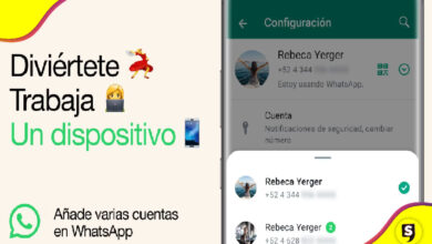 2 cuentas de WhatsApp en un teléfono