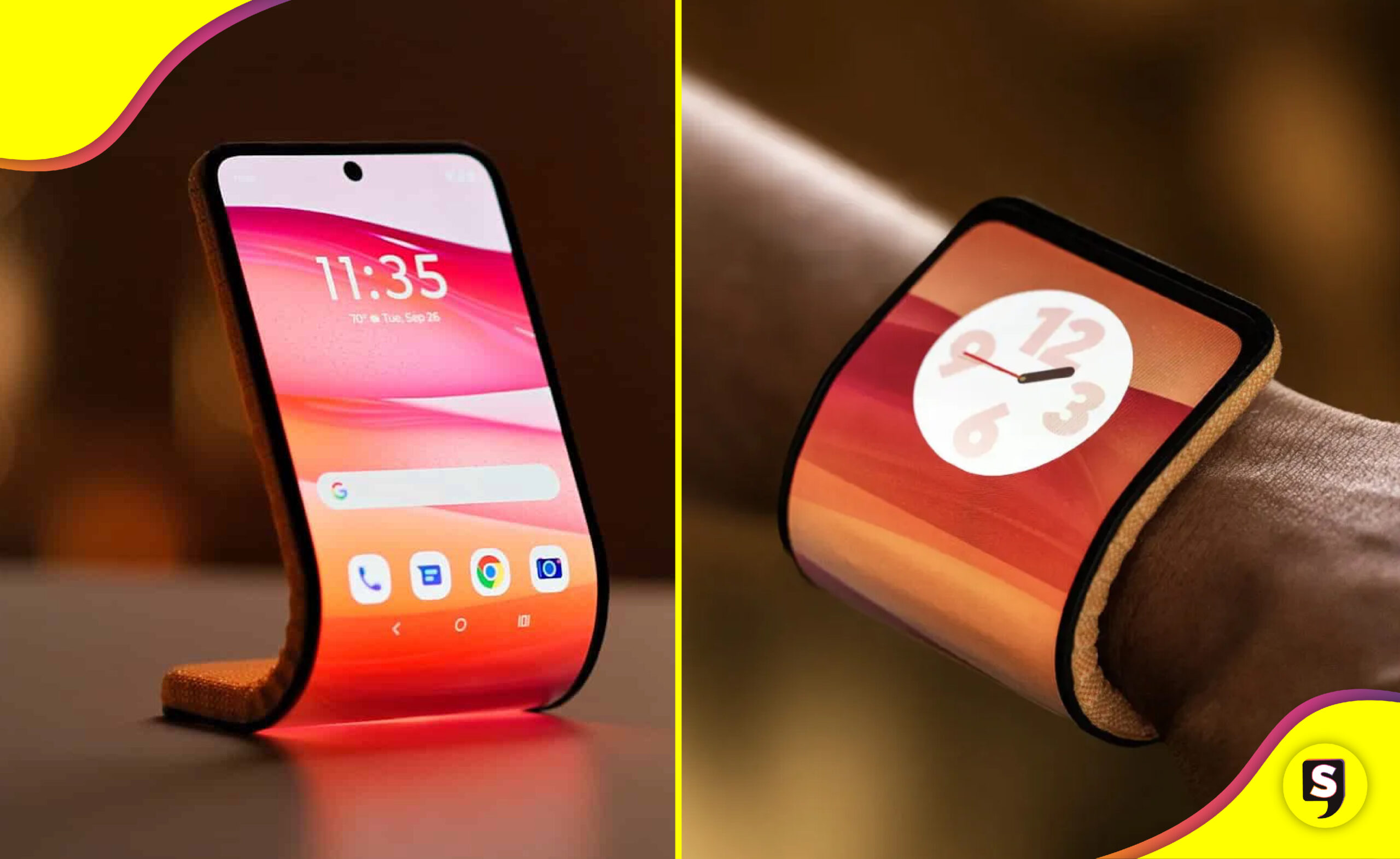 Motorola teléfono que se convierte en smartwatch