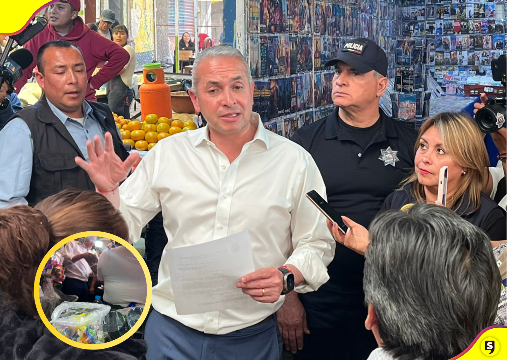 Sergio Baños cuetes pirotecnia en Pachuca