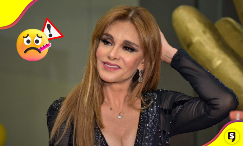 La poderosa Lucía Méndez anda enfermita y fue a dar al hospital.